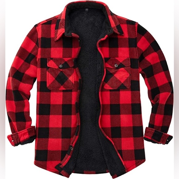 Other - New Mens Sherpa Fleece Lined Winter Jacket Multiple Sizes